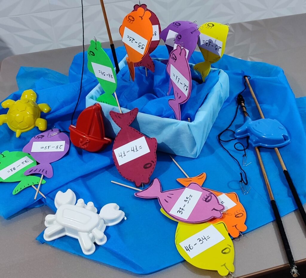 Pescaria da matemática